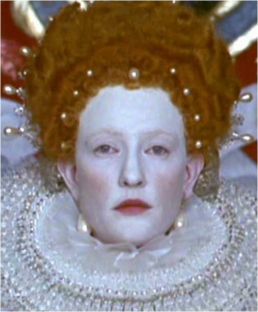 Cate Blanchett as Queen Elizabeth I in'Elizabeth The Golden Age' 2007